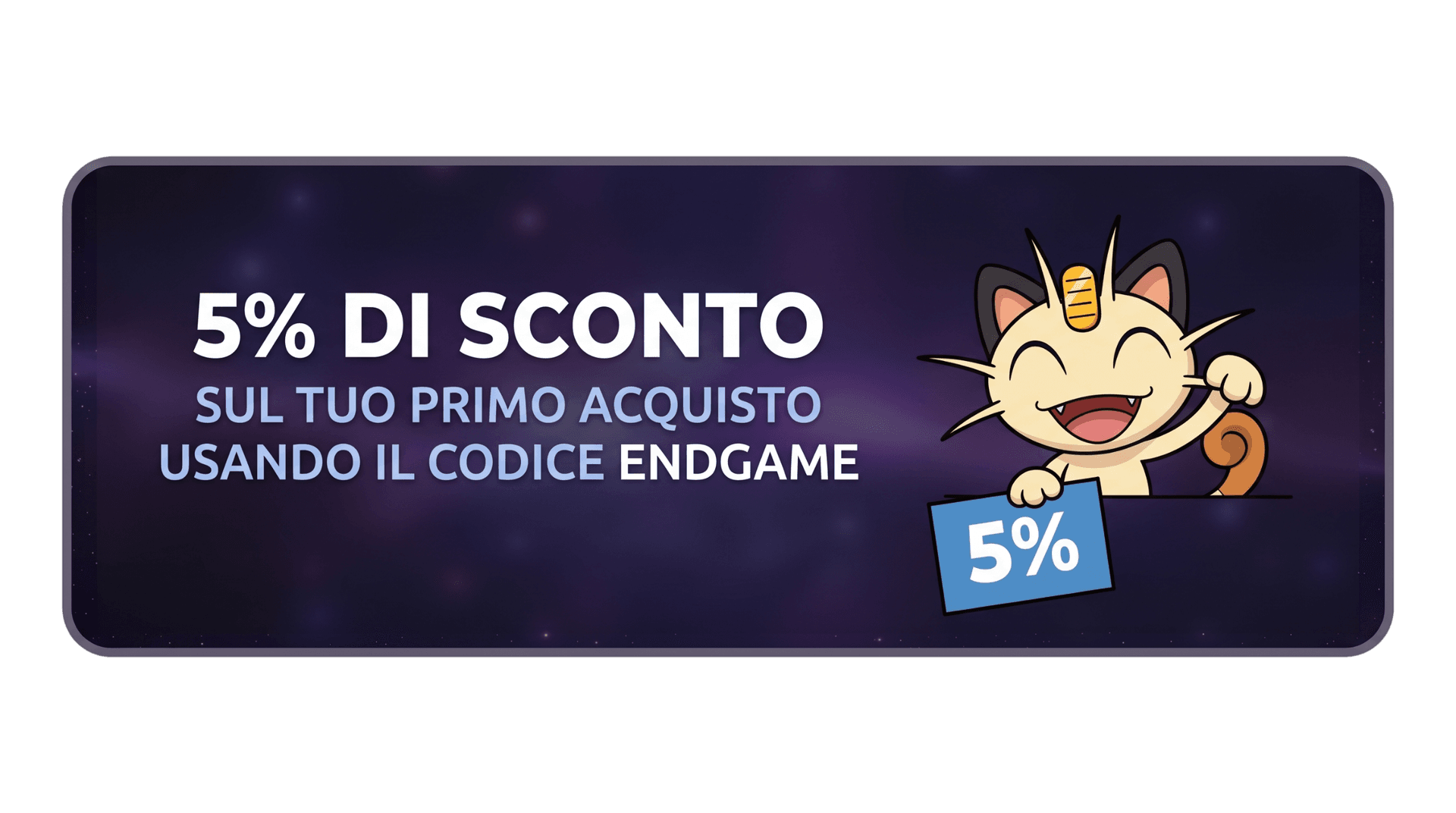 5% di Sconto